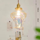 Ljojo Melting Candle Droplets Chandelier | Luxury Water Drop Pendant Light for Kitchen & Bedroom
