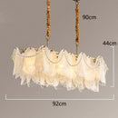 Ljojo LED Pendant Lights Modern Chandeliers for Living and Dining Rooms