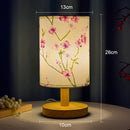 Ljojo LED Square Decoration Table Lamp Simple Chinese Style Dimmable Night Light EU Plug