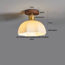 Ljojo LED Ceiling Lights: Modern Nordic Style Aluminum Glass Lamp for Indoor Living Room