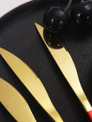Ljojo 4-Piece Portable Travel Cutlery Set with Box
