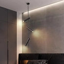 Ljojo Vertical Suspension Modern LED Pendant Light Spot Foyer Dining Room Hanging Lamp