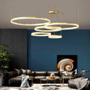 Ljojo LED Ring Pendant Light Chandeliers for Modern Home Decor
