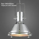 Industrial Retro LED Pendant Lamp Metal Chandelier for Stylish Indoor Lighting - Ljojo