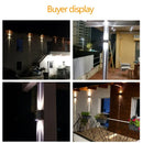 Ljojo LED Up Down Wall Lamp 6W IP65 Aluminum for Home Indoor Outdoor Garden