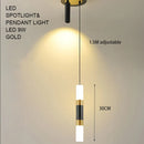 Ljojo Modern Acrylic LED Pendant Lights - Double Head Adjustable Nordic Style
