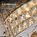 Ljojo Light Luxury Crystal Chandelier Modern Design Lamps