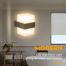 Ljojo LED Facade Wall Light for Home Garden Decor, Waterproof Stair Luminaire, Bedroom Garage Lighting