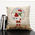 Ljojo Merry Christmas 45x45CM Cushion Cover for Home Decor