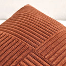 Corduroy Boho Throw Pillow Covers 18x18 Inch for Home Decor - Ljojo