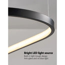 Ljojo Minimalist Aluminum Pendant Light Chandelier for Home Room Decoration