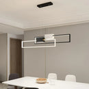 Nordic Simple Geometry Dimmable Chandeliers by Ljojo for Living Room and Kitchen