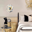 Ljojo Marble LED Wall Lamp - Silver Aluminium Sconce for Indoor Spaces