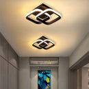 Modern LED 2-Ring Ceiling Light - Interior Decor Lighting for Aisle, Balcony, Office by Ljojo