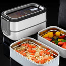 Ljojo 304 Stainless Steel Insulated Lunch Box Microwave Safe for Students at Work