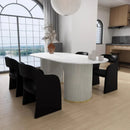 Ljojo Minimalist Modern Armchair Light Luxury Dining Chair