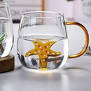 Ljojo 3D Animal Glass Mug Cup for Girls Kids Lovers Wedding Gift