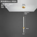 Ljojo Minimalist Iron Acrylic LED Chandelier Designer Lighting for Restaurant & Living Room
