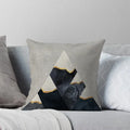 Gray Geometric Style Pillow Cover for Home Decor - Ljojo