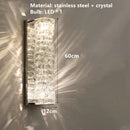 Crystal Hotel Light Headboard - Modern Minimalist Luxury Wall Ljojo