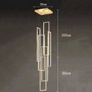 Modern Minimalist LED Ceiling Chandelier Lamps | Square Suspension Pendant Lights by Ljojo