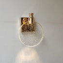 Crystal Bubble Wall Lamp for Bedroom, Minimalist Living Room Lighting by Ljojo.