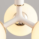 Ljojo Modern Minimalist Magic Bean Glass Chandelier Lighting Bedroom LED Home Decor Suspension Lamp