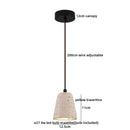 Ljojo LED Pendant Light Fixture Japanese Style Hanging Lamp for Home Decor.