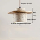 Natural Wood Wabi-sabi LED Pendant Lights Japan for Master Bedroom Hotel Bar Island Chandelier by Ljojo