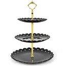 Ljojo 3-Tier Cupcake Stand Dessert Tower Wedding Party Cake Tray