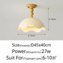 Ljojo Milky White Eggshell Pendant Light, Creative Simplicity for Living Room, Bedroom, Bar
