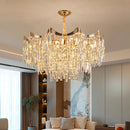 Luxury Crystal Pendant Lamp Modern Minimalist Villa Bedroom Dining Room Lighting Ljojo