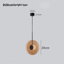 Nordic Glass Pendant Light for Bedroom Dining - Ljojo Home Decor Design