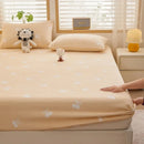 Ljojo 2025 Warm Fleece Fitted Sheet Set, Cozy Mattress Cover & Pillowcase, 3D Flower Design