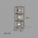 Modern Minimalist LED Pendant Light Fixture Glass Chandelier Kitchen Dining Room Designer Home Decor - Ljojo