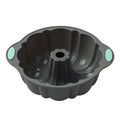Ljojo 3D Spiral Silicone Cake Mold - Nonstick Pan for Birthday Desserts