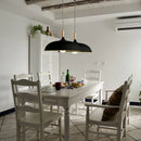 Ljojo Minimalist Modern Pendant Light Wood Aluminum Shade Office Restaurant Decor 110V 220V