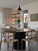 Danish Single Head Chandelier Horn Pendant Lamp for Dining Room Bar by Ljojo