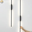 Ljojo LED Strip Wall Lamp for Modern Living Room Ambiance