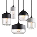 Modern LED Glass Pendant Light Fixture for Kitchen & Dining Room by Ljojo