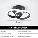 LED Aisle Ceiling Lights | Nodic Home Lighting for Bedroom Living Room | Ljojo