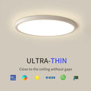 Ljojo LED Ceiling Light: Remote Dimming Modern Fixture for Home Decor
