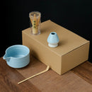 Ljojo Matcha Tea Set with Bamboo Whisk & Bowl for Tea Lovers