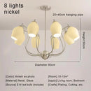 French Vintage Chandelier Hanging Light Pendant Lamp for Living Room Dining Bedroom by Ljojo.