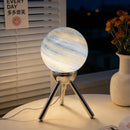 Bauhaus Retro Planet Glass Table Lamp Starry Sky Bedroom Decor Gift - Ljojo