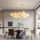 Nordic Designer Bubble Chandelier Modern Round Ball Pendant Light for Living Room by Ljojo