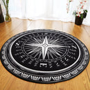 Ethnic Mandala Round Carpet for Living Room Decor by Ljojo