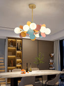 Luxury Modern Led Chandelier for Dining Room | Sophisticated Indoor Pendant Lamp by Ljojo