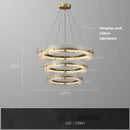 Modern Glass LED Pendant Light Chandelier Designer Hanging Lamp Home Decor Ljojo Factory Outlet