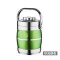 Ljojo 3-Layer Stainless Steel Insulated Bento Lunch Box - Large Capacity Pot